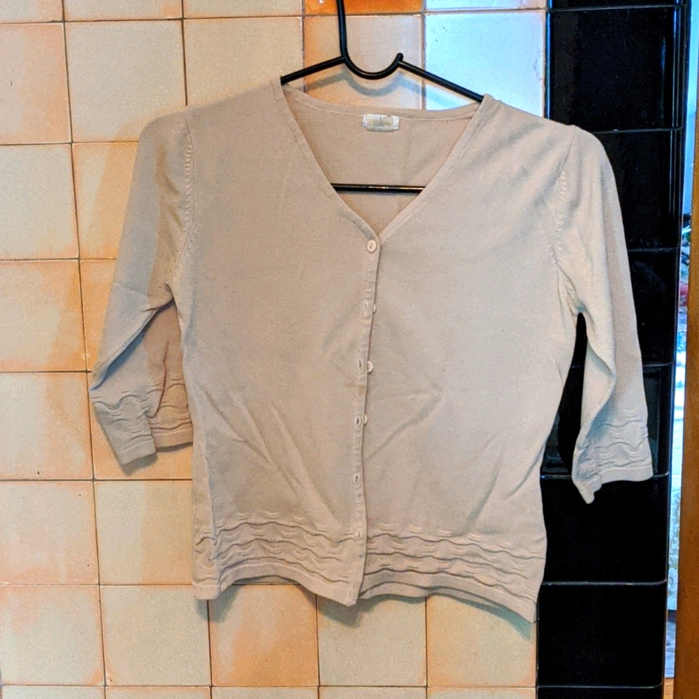 Vintage tight crop sweater